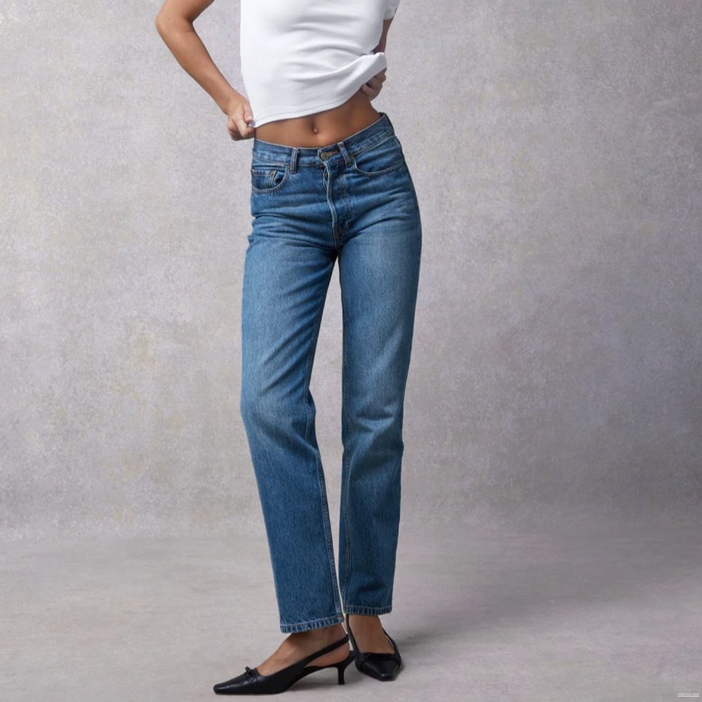 NWT Rouje Germaine Straight Denim 29